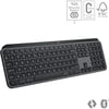LOGITECH MX Keys Kablosuz Q Trk Aydınlatmalı Siyah Standart Klavye 920-011594