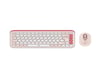Logitech Pop Icon Combo 920-013077 Pembe Kablosuz Klavye Mouse Seti