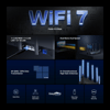 MERCUSYS MR37BE WIFI7 BE6500 Çift Bant Router