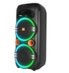 Mikado MD-79KP 30W Işıklı Siyah 1 UHF UV Mikrofonlu USB-BT-TF-TWS-AUX Type-C Şarjlı Hoparlör