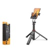 NODAR ND1047 Telefon Tripodu ve Selfie Çubuğu Seti Manyetik Bluetooth Kumandalı 130 cm - Siyah