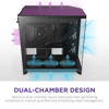 NZXT H9 FLOW CM-H92FB-01 Gaming Mid Tower PC Kasası