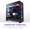 NZXT H9 FLOW RGB 2025 CM-H92FB-R1 Dual Chamber Gaming EATX PC Kasası
