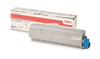 OKI C824/C834/C844 Sarı Orijinal Toner Kartuşu (Yellow Toner - 5K)