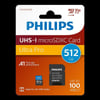 PHILIPS 512GB MICRO SDXC 100 MB/S C10 FM51MP65B/00