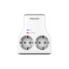 PHILIPS CHP7022W/62, 2li, Akım Korumalı Priz, 1140 Joules, (Beyaz)