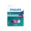 PHILIPS FM64FD00B, 64GB, USB 3.0, Vivid, Mor, Flash Disk
