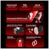 PHILIPS SPK9418B, EVNIA, Siyah, USB Nano 2,4Gh ve Bluetooth Kablosuz, 12.000dpi, Optic, 6 Programlanabilir Buton, Şarj Edilebilir, GAMING Mouse