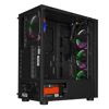 POWERBOOST 650W 80+ VK-D501M 4-Rainbow Fanlı Gaming Mid-Tower PC Kasası