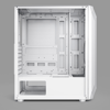POWERBOOST 650W 80+ VK-P1882BW 4-Rainbow Fanlı Gaming Mid-Tower PC Kasası Beyaz