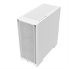 POWERBOOST PB-P1601BW  4-ARGB Fanlı Gaming EATX PC Kasası Beyaz