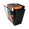 POWERBOOST PB-P2252BO 4-ARGB Fanlı Mid-Tower PC Kasası Turuncu