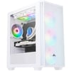 POWERBOOST PB-P2252BW 4-ARGB Fanlı Gaming Mid-Tower PC Kasası Beyaz