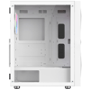 POWERBOOST PB-P3509BW 4-ARGB Fanlı Gaming Mid-Tower PC Kasası Beyaz
