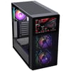 POWERBOOST PB-P4367BB LCD Mesh Panel Gaming Mid-Tower PC Kasası