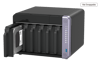 QNAP 6diskli Alpine AL524 QC-4GB RAM-2-10GbE SFP+ Nas Server TS-632X