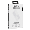 S-LINK IP-G12N, Beyaz, 10.000mAh, 2xUSB, 1xMicro USB, 1xType-C, 4 LED Göstergeli, PowerBank