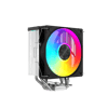 SAMA A40L, Black, 1x120mm ARGB Fan, Kule Tipi Hava Soğutma, 4 adet Gelişmiş Kompozit Isı Borusu, CPU Fan (AMD ve INTEL Tüm işlemciler ile uyumlu)