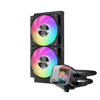 SAMA L70-240BK, Black, 240mm, 2x120mm ARGB Fan, CPU Sıvı Soğutma