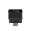 SAMA X40L, Black, 1x100mm ARGB Fan, Kule Tipi Hava Soğutma, 4 adet Gelişmiş Kompozit Isı Borusu, CPU Fan (AMD ve INTEL Tüm işlemciler ile uyumlu)