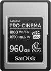 SANDISK 960GB PRO-CINEMA SDCFEA-960G-GN4NN CFexpress Type A PCIe Gen4 1800-1650MB/s Hafıza Kartı