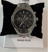 Swiss Plus Man Watch Basic Seri Model-4 ST3503AGS Plus Black-Silver