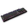 T-DAGGER T-TGK310-RD, NAXOS, USB Kablolu, Türkçe Q, Rainbow Backlight, Red Mekanik Switch, 104 Tuşlu, Gaming Klavye
