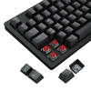 T-DAGGER T-TGK311-RD, BALI, USB Kablolu, Türkçe Q,  Rainbow Backlight, Red Mekanik Switch, 87 Tuşlu, Gaming Klavye