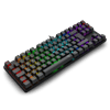 T-DAGGER T-TGK315-RD, BORA, USB Kablolu, Türkçe Q, RGB Backlight, Red Mekanik Switch, 87 Tuşlu, Gaming Klavye