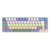 T-DAGGER T-TGK325BCG, VIATOR, USB Kablolu, Türkçe Q, Rainbow Backlight, Red Mekanik Switch, 68 Tuşlu, Gaming Klavye