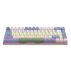 T-DAGGER T-TGK325BCG, VIATOR, USB Kablolu, Türkçe Q, Rainbow Backlight, Red Mekanik Switch, 68 Tuşlu, Gaming Klavye