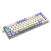 T-DAGGER T-TGK325BCG, VIATOR, USB Kablolu, Türkçe Q, Rainbow Backlight, Red Mekanik Switch, 68 Tuşlu, Gaming Klavye
