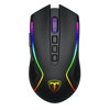 T-DAGGER T-TGM209-WL, Darkangel Wireless, Programlanabilir RGB Backlight, 8 Buton, USB Kablolu, WiFi 2.4Ghz, Bluetooth, 12.80DPI, Gaming Mouse