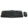 T-DAGGER TS010, 2 IN 1 COMBO, USB Kablolu, Türkçe Q, RGB Backlight, Membran Tuşlar, Multimedya Gaming Klavye ve  7.200DPI, Kablolu Mouse Set
