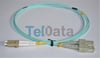 TELDATA TLD-SCLCOM31 SC-UPC-LC-UPC MM DX OM3 1 METRE FIBER OPTIK PATCHCORD