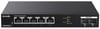 Tenda TEM2007X 2.5Gb Switch 7 Port 5x2.5G Por+2x10Gb SFP+ 50Gbps Yönetilmeyen Nas, Oyun PCsi Switch