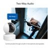 TP-LINK 3MP 4mm Wıfı Kablosuz Pan-Tilt IP Kamera TAPO-C212