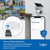 TP-LINK 3MP Bullet 3MM Wıfı Kablosuz Bataryalı Solar IP Kamera TAPO C410 KIT