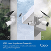 TP-LINK 3MP Bullet 3MM Wıfı Kablosuz Bataryalı Solar IP Kamera TAPO C410 KIT