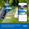 TP-LINK 3MP Tapo C246D Wifi Kablosuz Çift Lensli Pan/Tilt IP Güvenlik Kamerası