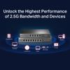 TP-LINK 8port 2.5GbE Yönetilemez Switch TL-SG108-M2