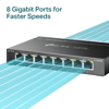 TP-LINK 8port TL-SG108E GIGABIT Yönetilebilir Switch Masaüstü