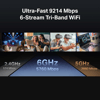 TP-LINK ARCHER BE550 BE9300 Üç Bantlı Wıfı7 Mesh Router