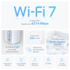 TP-LINK DECO BE65 BE9300 Mesh Router Wi-Fi 7 Sistemi 3-lü paket