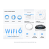 TP-LINK DECO-X50-POE, AX3000, Üçlü Mesh, 3000Mbps, Dual Band, WiFi6, 3Port Gigabit Lan, 600m2 kapsama Alanı, Router, Geniş Alan İnternet Ağı Sağlayıcısı