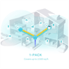 TP-LINK DECO-X55, AX3000, Tekli Mesh, 3000Mbps, Dual Band, WiFi6, 3Port Gigabit Lan, 230m2 Çekim Alanı, Router, Geniş Alan İnternet Ağı Sağlayıcısı