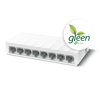 TP-LINK LS1008, Green Tech, 8 Port, MegaBit, Yönetilemez, Masaüstü Switch