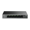 TP-LINK LS106LP, Green Tech, 6 Port, MegaBit, 4 Port PoE 41W, Metal Kasa, Yönetilemez, Masaüstü Switch