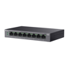 TP-LINK LS108GP, Green Tech, 8 Port GigaBit, PoE 62W, Yönetilemez, Metal Kasalı Switch