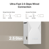 TP-LINK RE235BE WIFI7 BE3600 Çift Bant Menzil Genişletici Priz Tip